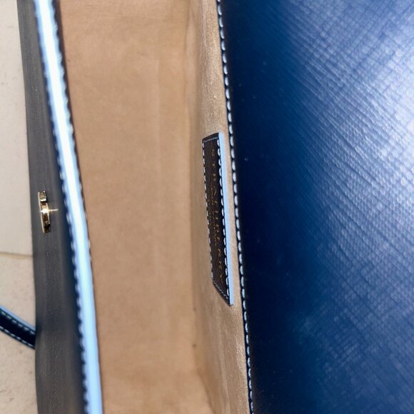 Navy Strathberry Crossbody new. 8' across, 6' vertical, 3.5' width - Picture 5 of 5